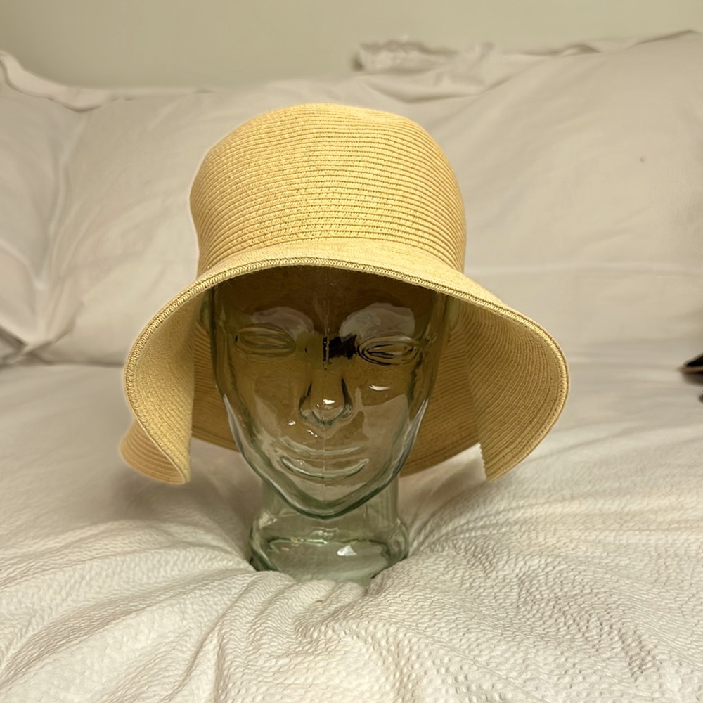 Ann Taylor Tan floppy‎ Sun Hat